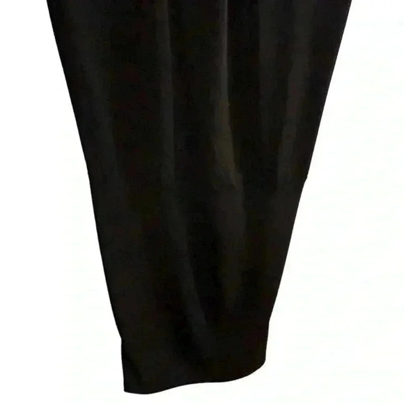 Moda International XS Black Sleeveless Dress Beaded Trim Party Cocktail - Picture 3 of 13